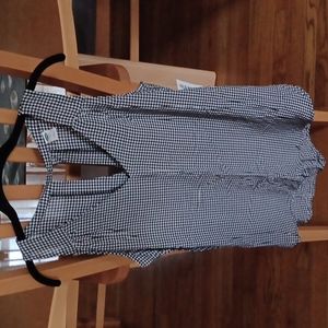 Old navy, medium, black and white